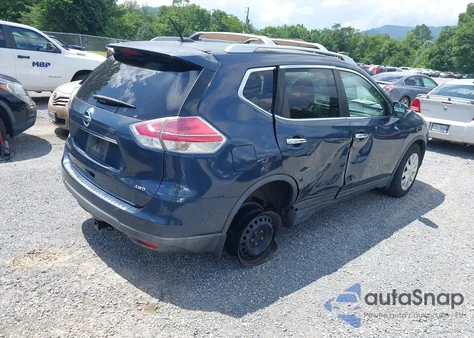 2016 Nissan Rogue S z USA, uszkodzony, nr VIN KNMAT2MV2GP679381